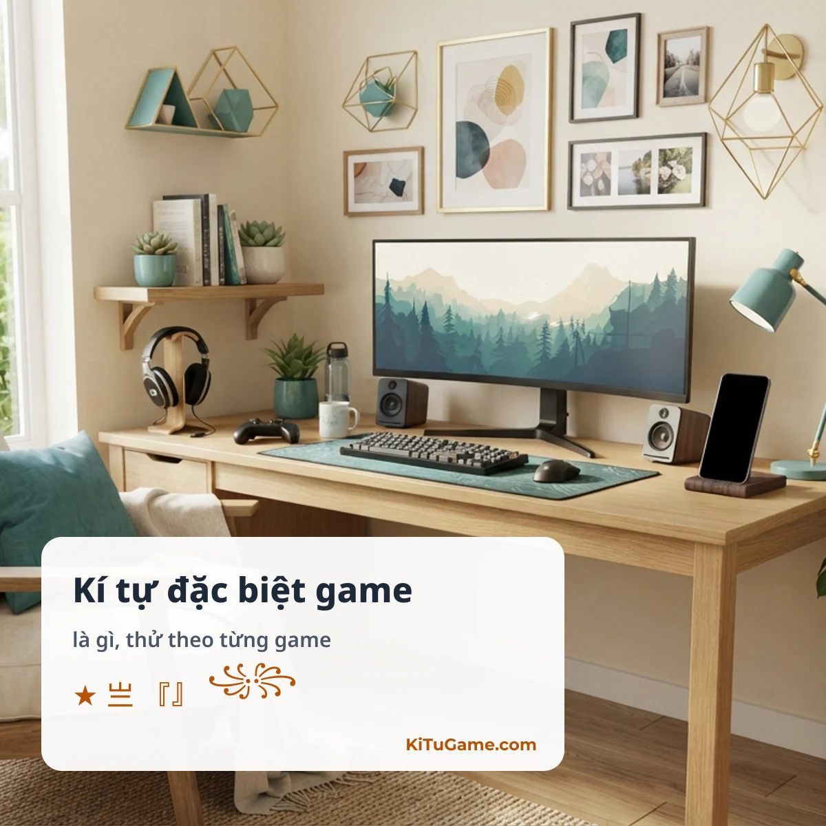 Kí tự đặc biệt game là gì và kết quả thử theo từng game