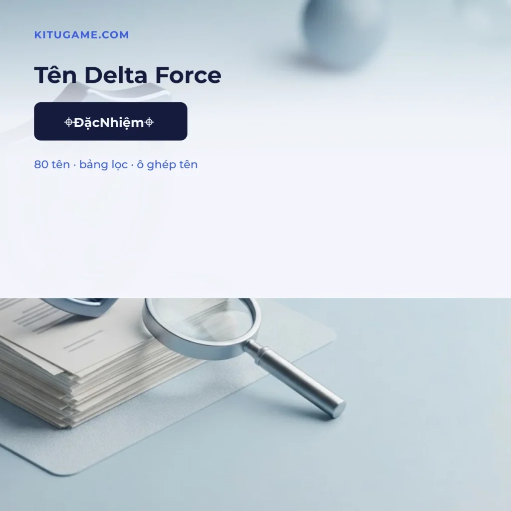 Tên Delta Force kí tự đặc biệt